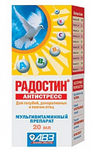 РАДОСТИН АНТИСТРЕСС витаминно-минеральный комплекс для птиц 20 мл